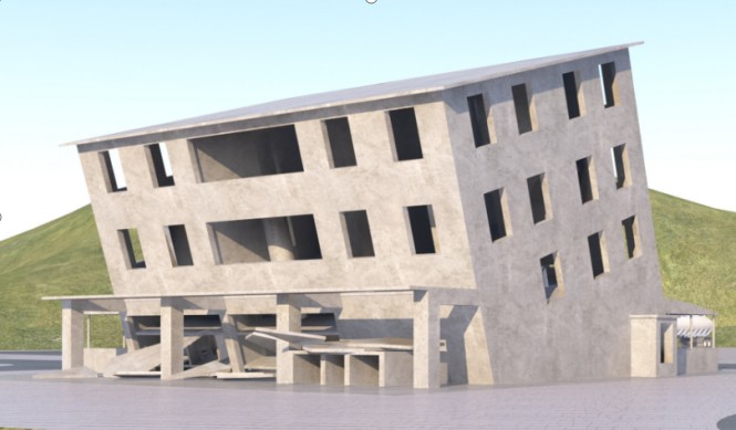 模拟建筑物倒塌及深度搜索训练